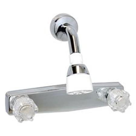 Valterra Valterra V46-PF214334 8 in. Two-Handle Shower Valve with Head Kit - Chrome V46-PF214334